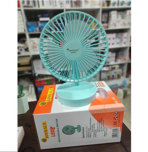 Joykaly YG-735 Rechargeable Multiple Modes Portable Desk / Table Fan
