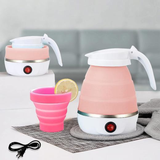 Foldable electric kettle for Traveling